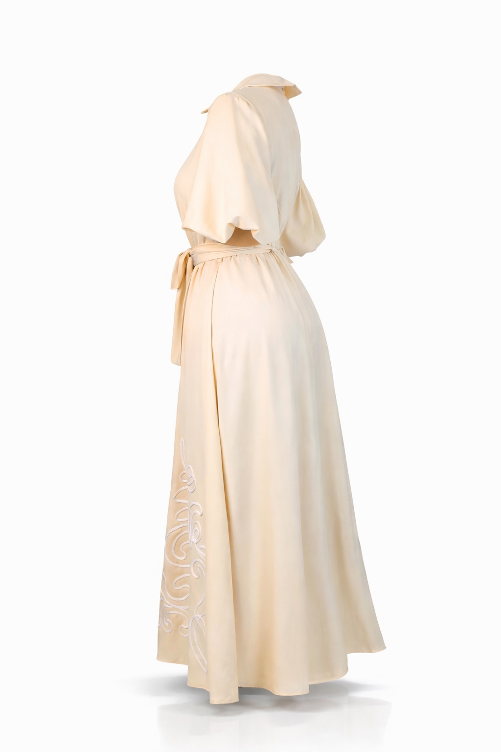 Adar Apricot Dress