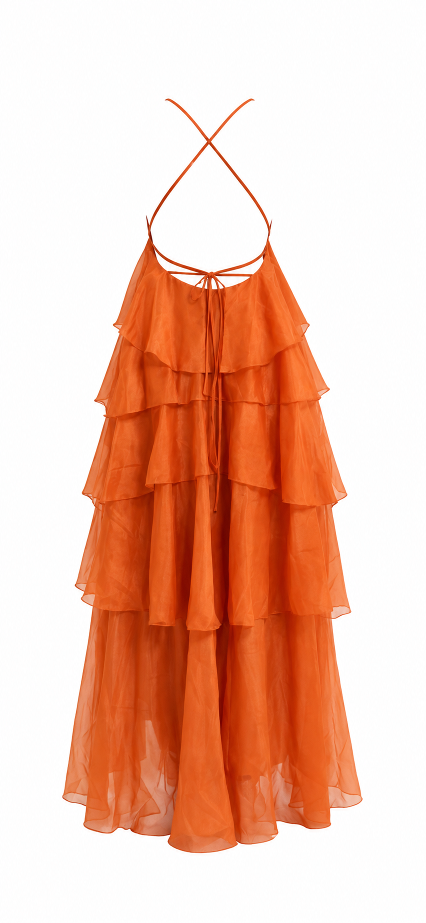 Orange Bloom Dress